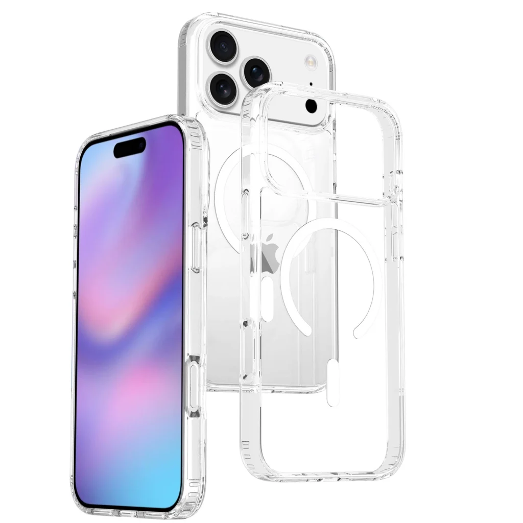 苹果18Promax透明磁吸手机壳iphone16plus全包17pm防摔壳