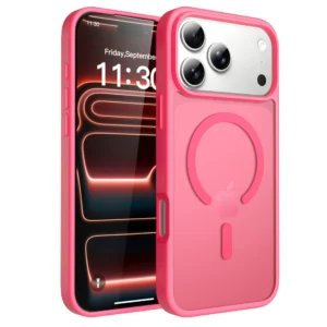 新款苹果18promax手机壳磁吸16防摔磨砂iphone17pm保护壳